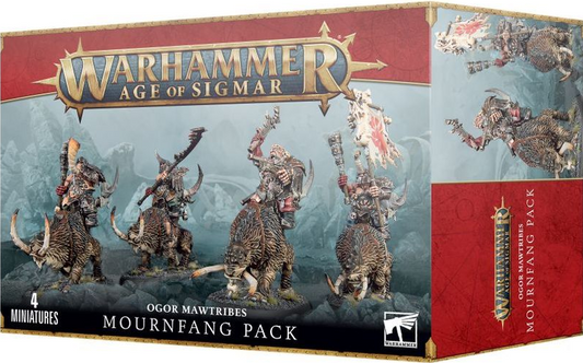 Mournfang Pack - Ogor Mawtribes - WARHAMMER AGE OF SIGMAR / CITADEL