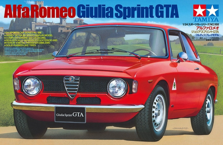 Alfa Romeo Giulia Sprint GTA - TAMIYA 1/24