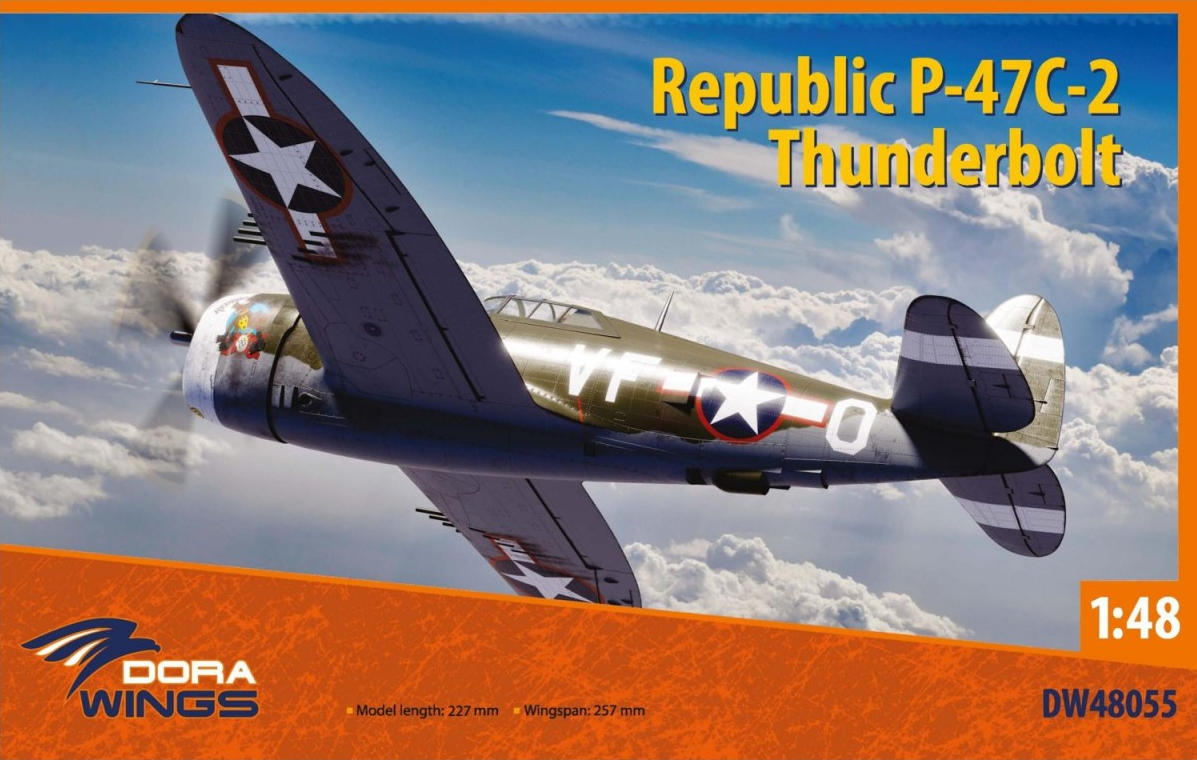 Republic P-47C-2 Thunderbolt - DORA WINGS 1/48