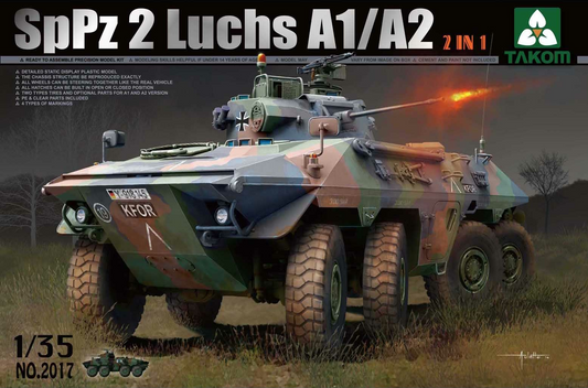 SpPz 2 Luchs A1/A2 (2 in 1) - TAKOM 1/35