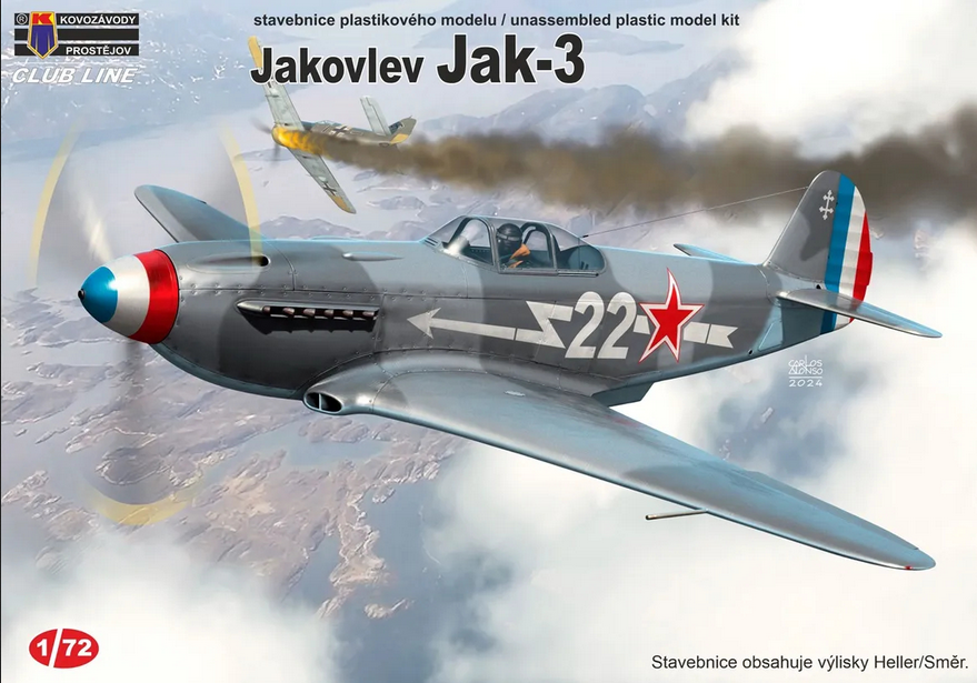 Yakovlev Yak-3 - KP MODELS 1/72