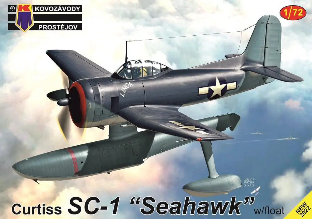 Curtiss SC-1 "Seahawk" w/float - KP MODELS 1/72