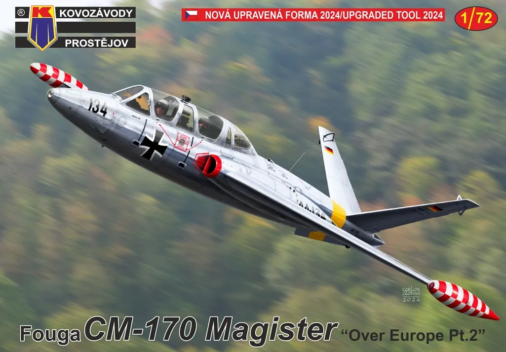 Fouga CM-170 Magister "Over Europe Pt.2" - KP MODELS 1/72