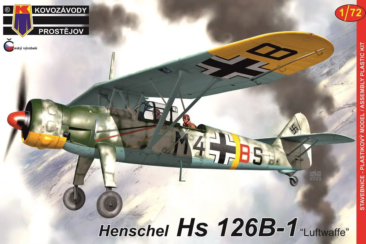 Henschel Hs 126B-1 "Luftwaffe" - KP MODELS 1/72