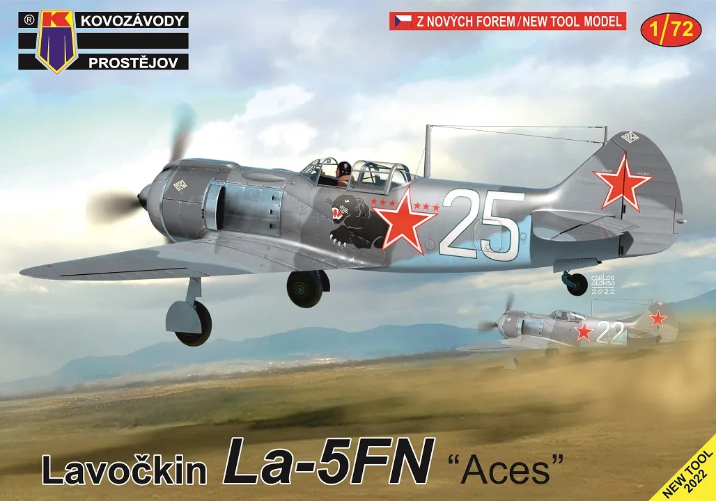 Lavochkin La-5FN "Aces" - KP MODELS 1/72