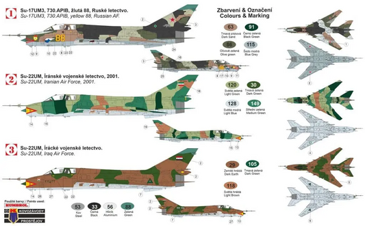 Sukhoi Su-17UM3/Su-22UM - KP MODELS 1/72