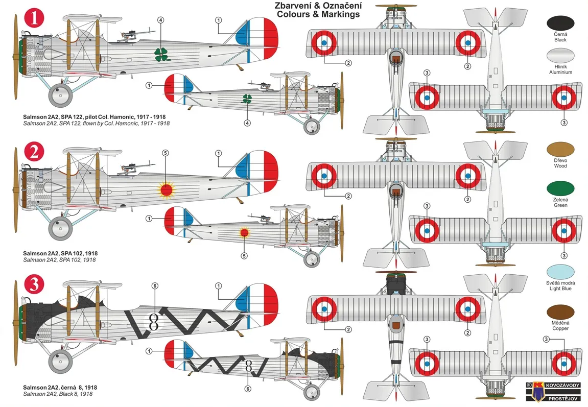 Salmson Sal.2A2 "Silver Wings" - KP MODELS 1/72