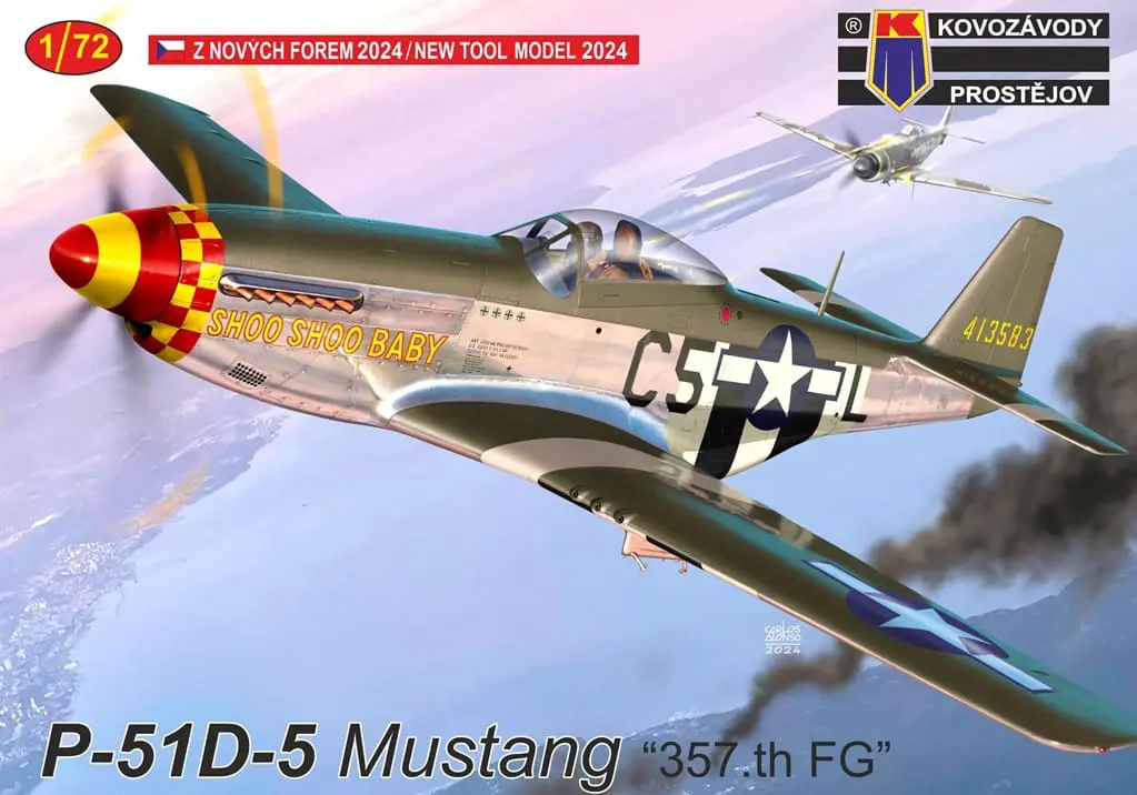 P-51D-5 Mustang "357.th FG" - KP MODELS 1/72