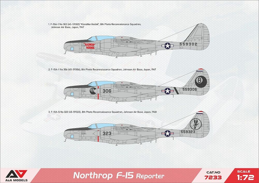 Northrop F-15 Reporter - A&A MODELS 1/72