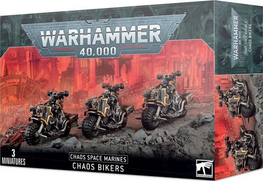 Motards du Chaos / Chaos Bikers - Chaos Space Marines - WARHAMMER 40.000 / CITADEL