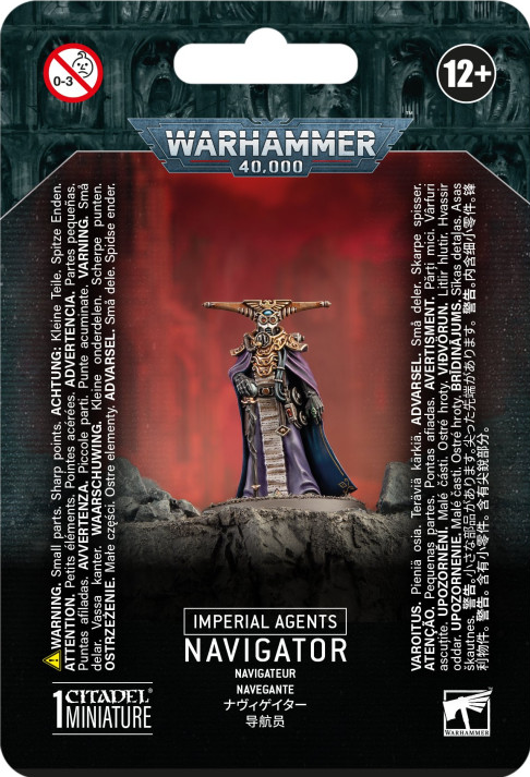 Navigator / Navigateur - Imperial Agents - WARHAMMER 40.000 / CITADEL