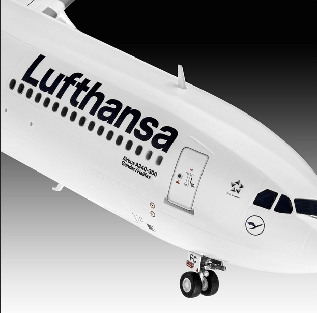 Airbus A340-300 Lufthansa New Livery - REVELL 1/144