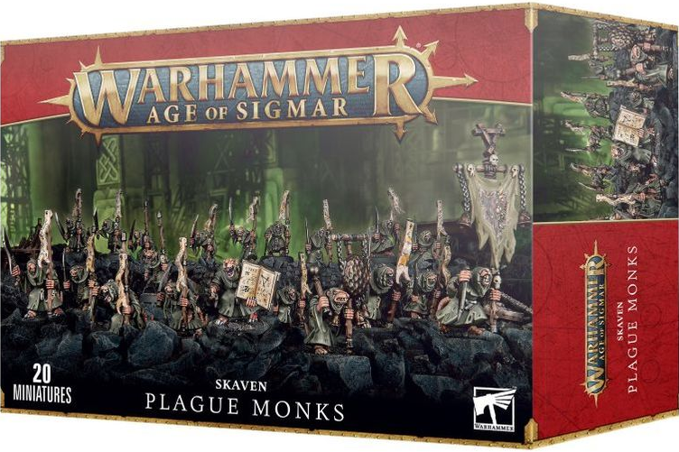 Plague Monks - Skaven - WARHAMMER AGE OF SIGMAR / CITADEL