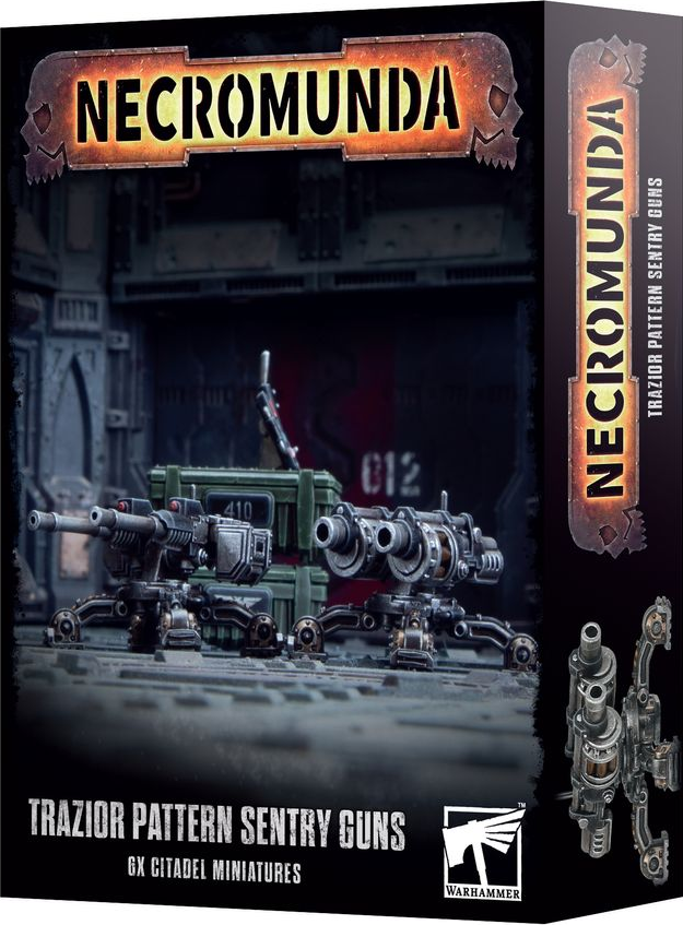 Trazior Pattern Sentry Guns - GX Citadel Miniatures - NECROMUNDA / CITADEL