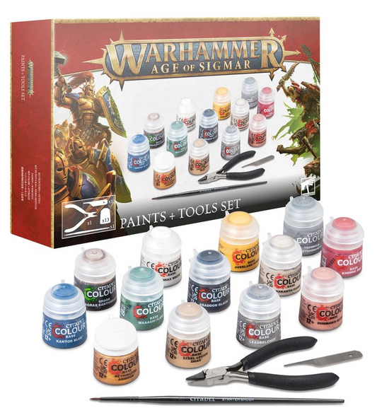 Set Peintures & Outils - WARHAMMER AGE OF SIGMAR / CITADEL