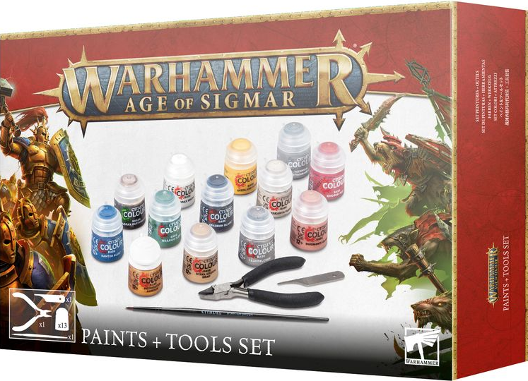 Set Peintures & Outils - WARHAMMER AGE OF SIGMAR / CITADEL