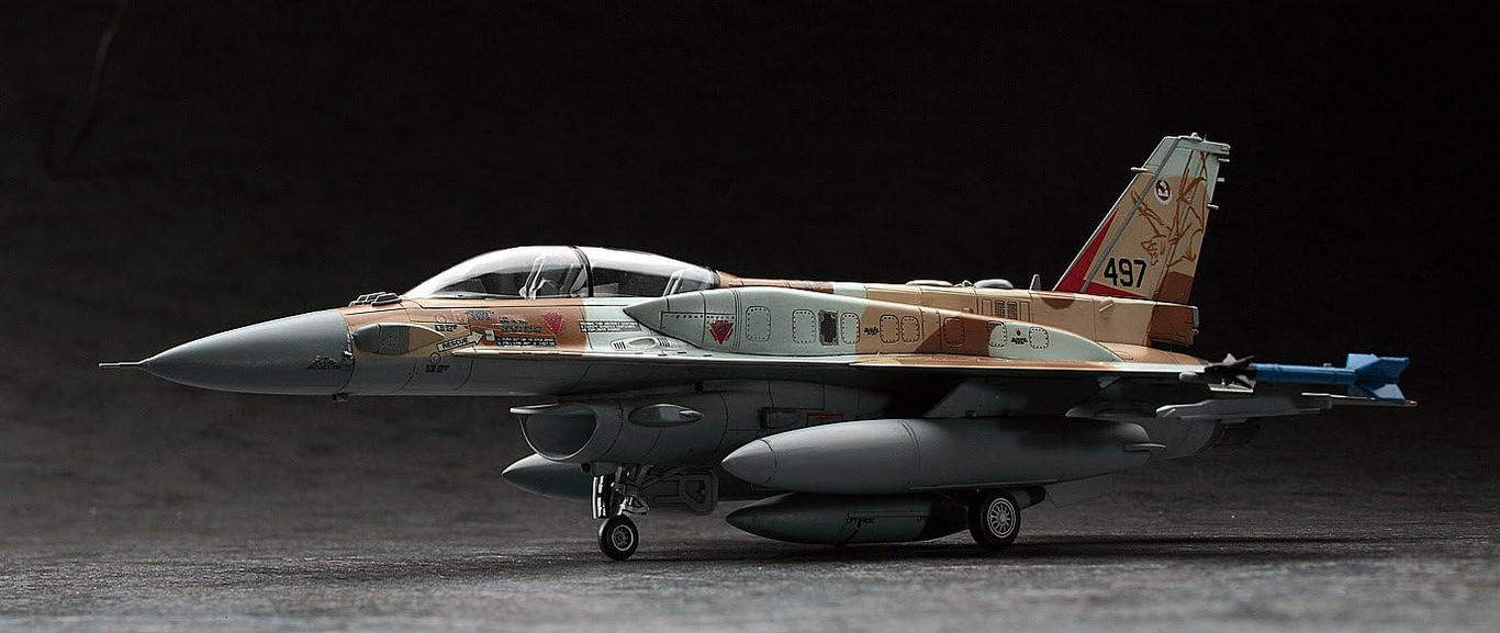 F-16I Fighting Falcon "Israeli Air Force" [Israeli Air Force Tactical Fighter] - HASEGAWA 1/72