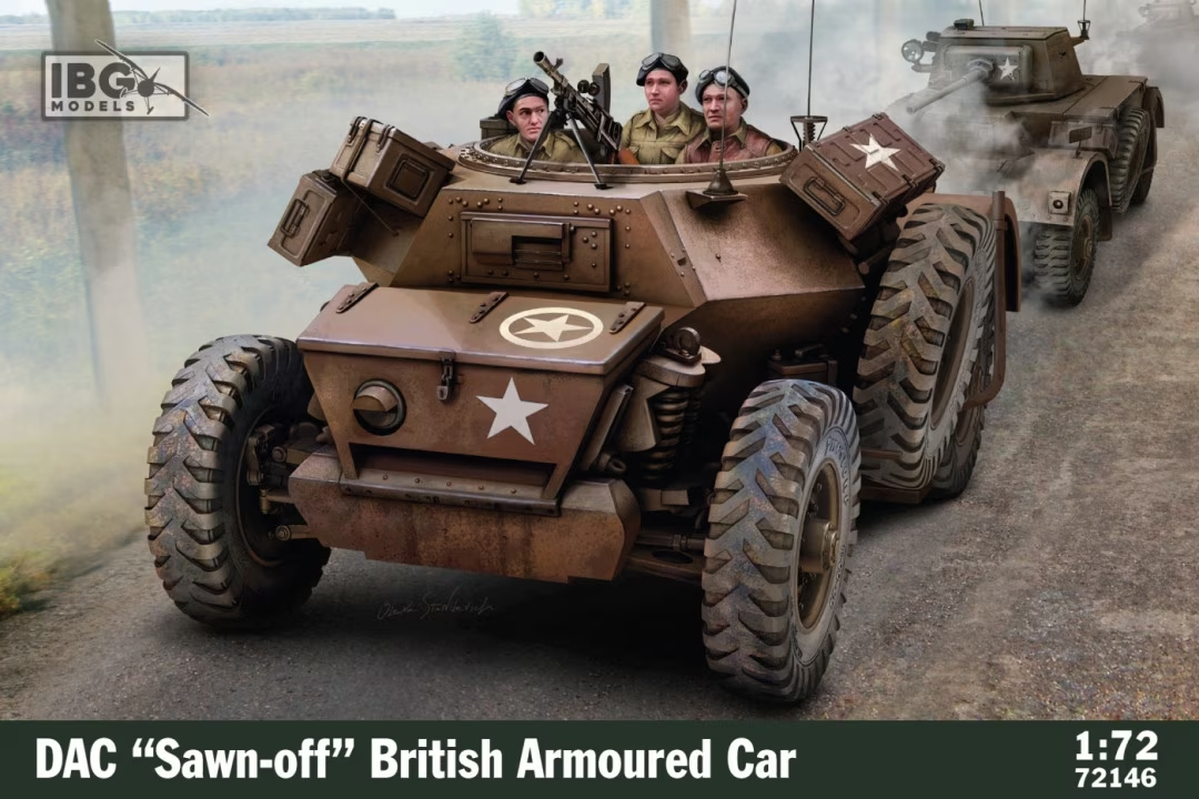 DAC "Sawn-Off" British Armoured Car - IBG MODELS 1/72