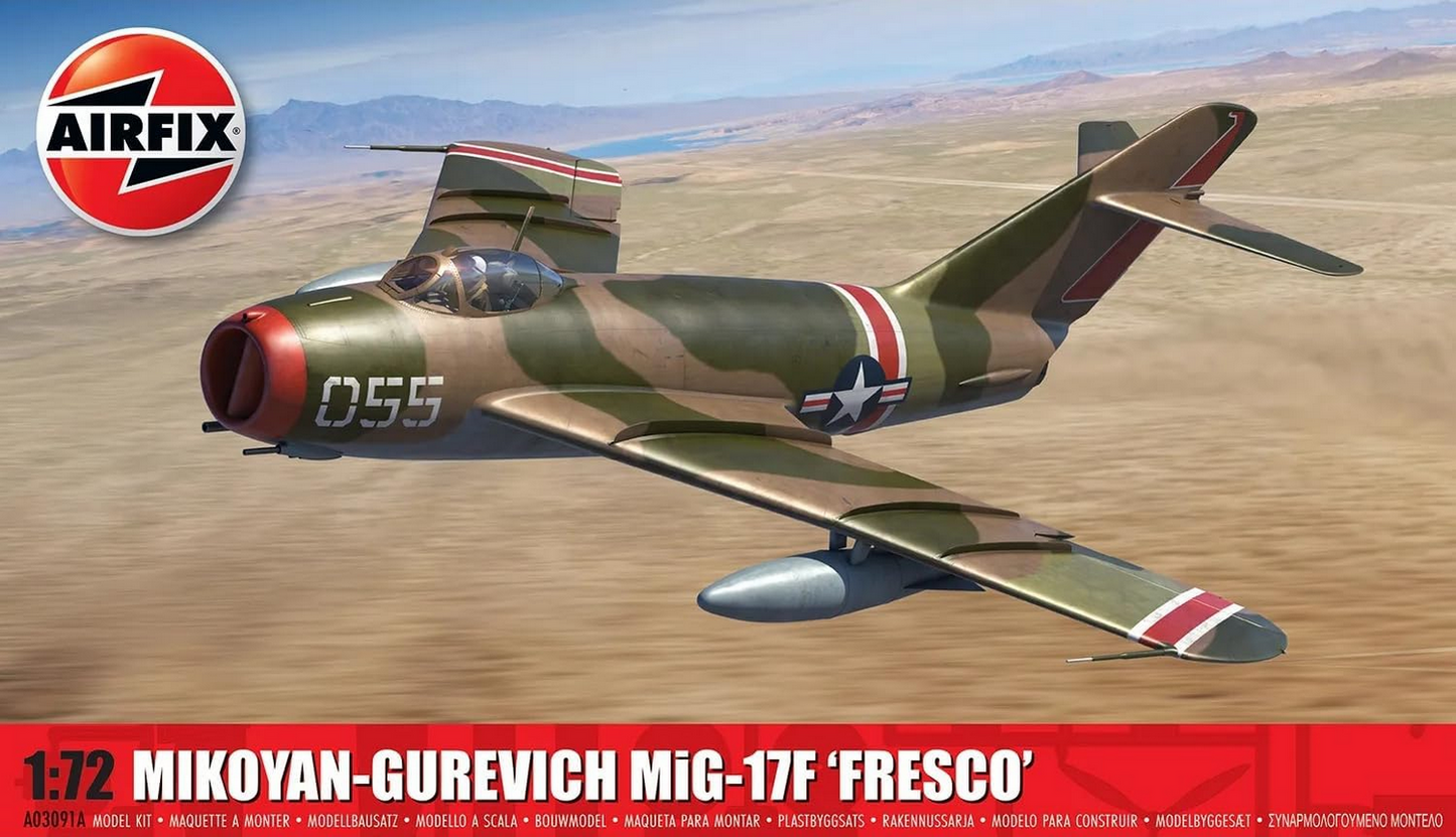 Mikoyan-Gurevich MiG-17F "Fresco" - AIRFIX 1/72