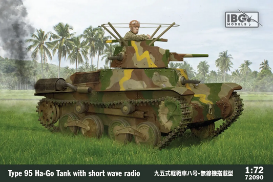 Type 95 Ha-Go with short wave radio - IBG MODELS 1/72