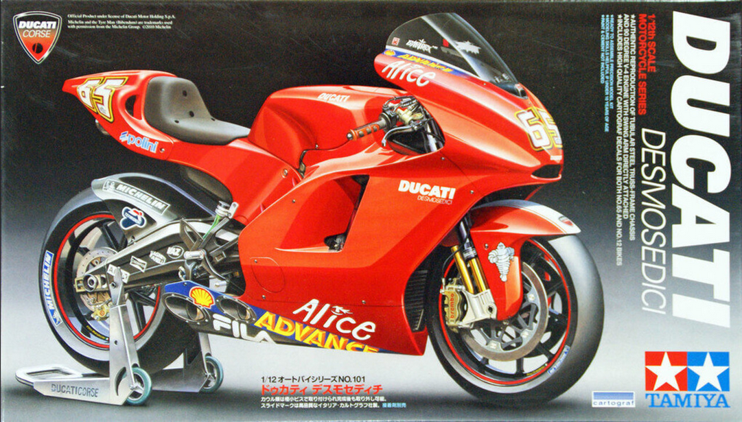 Ducati Desmosedici GP4 MotoGP 2004 - TAMIYA 1/12