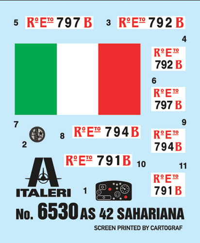 AS 42 Sahariana - ITALERI 1/35