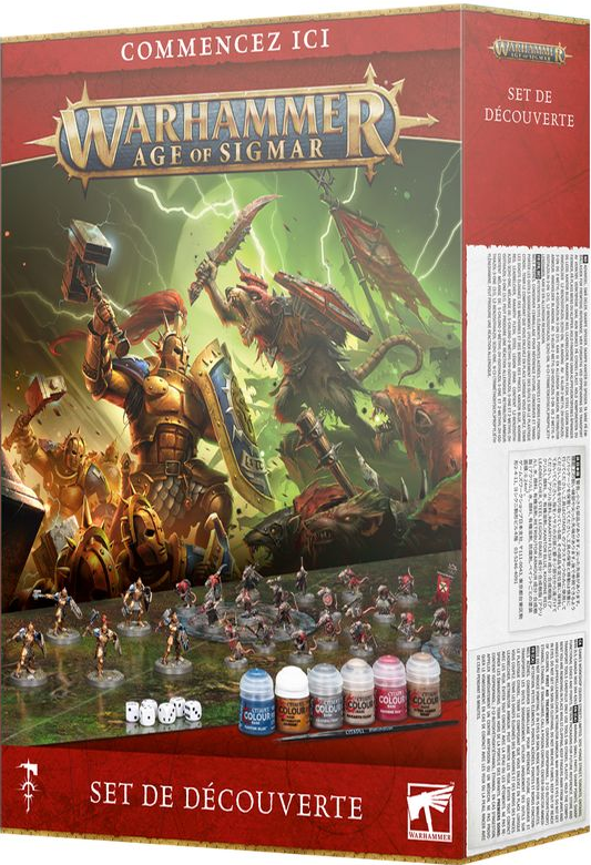 Set de Découverte (2 Joueurs) - Stormcast Eternals VS Skaven - WARHAMMER AGE OF SIGMAR / CITADEL