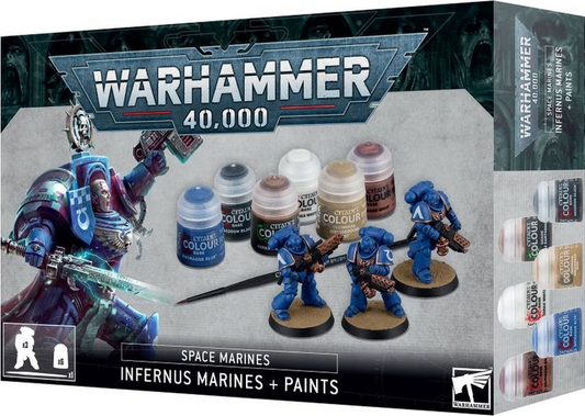 Infernus Marines + Paints - Space Marines - WARHAMMER 40.000 / CITADEL