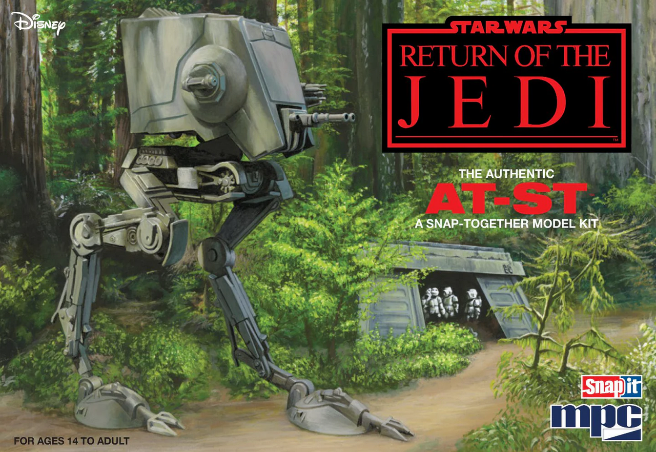 Return of the Jedi : AT-ST - Star Wars - MPC 1/100