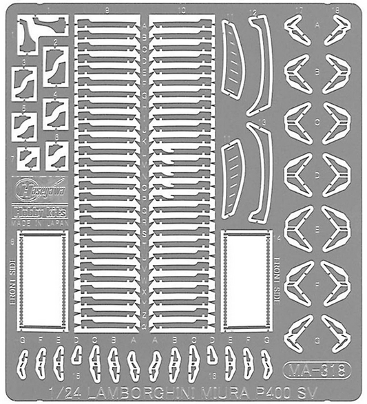 Lamborghini Miura P400 SV "Detail Up Version" - HASEGAWA 1/24