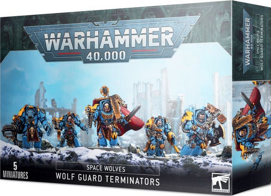 Wolf Guard Terminators - Space Wolves - WARHAMMER 40.000 / CITADEL