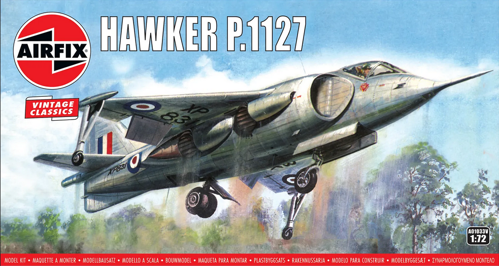 Hawker P.1127 - AIRFIX 1/72