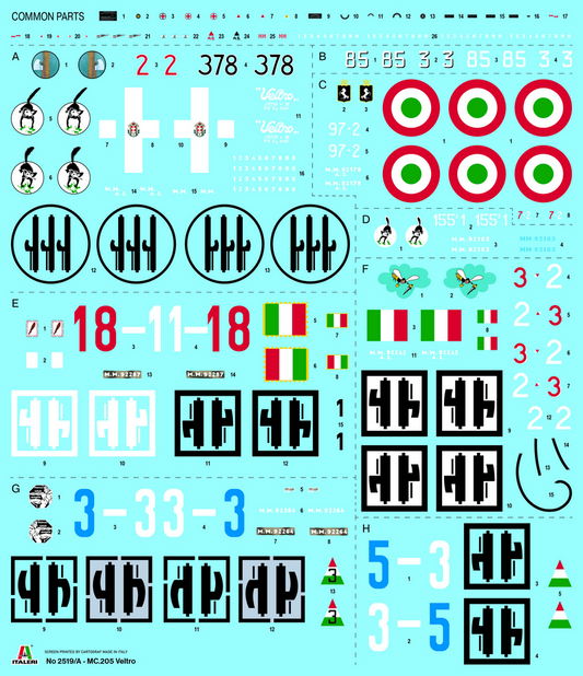 Macchi C.205 Veltro - ITALERI 1/32