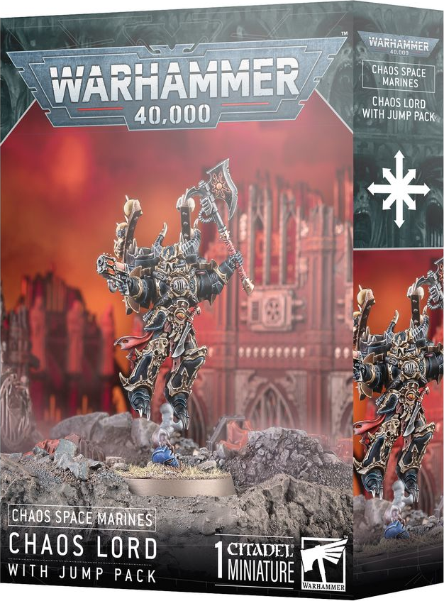 Chaos Lord with Jump Pack - Chaos Space Marines - WARHAMMER 40.000 / CITADEL