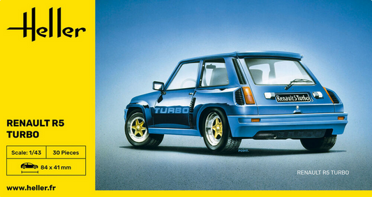 Renault R5 Turbo - HELLER 1/43