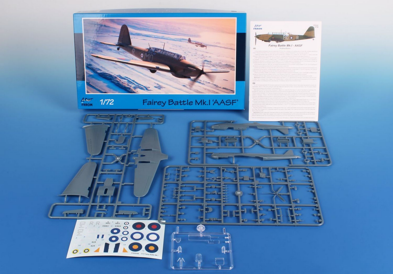 Fairey Battle Mk.I 'AASF' - AZUR FRROM 1/72