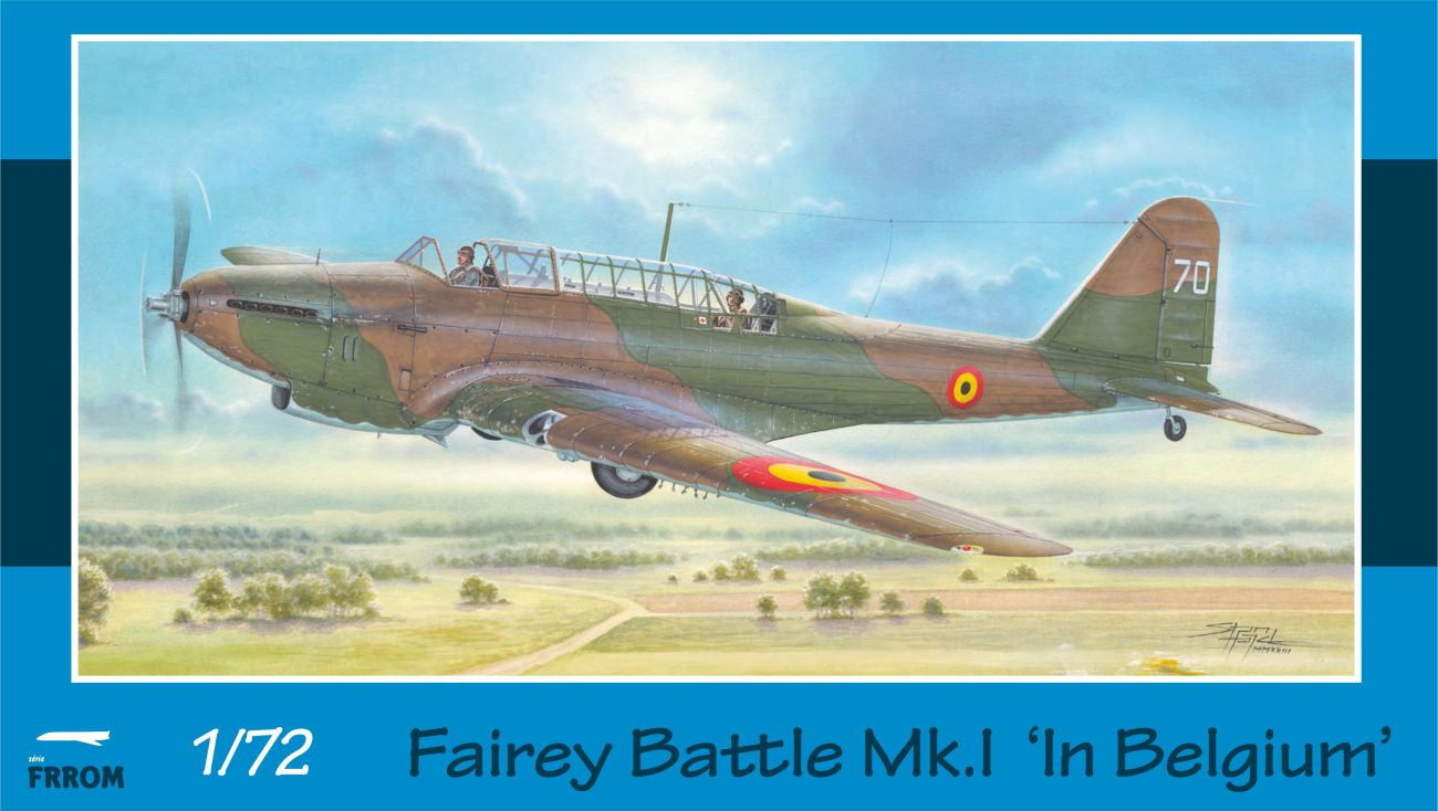 Fairey Battle Mk.I "In Belgium" - AZUR FRROM 1/72