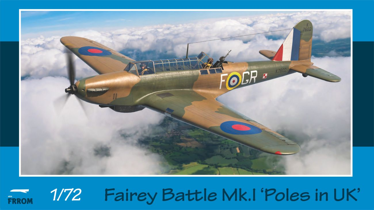 Fairey Battle Mk.I "Poles in UK" - AZUR FRROM 1/72