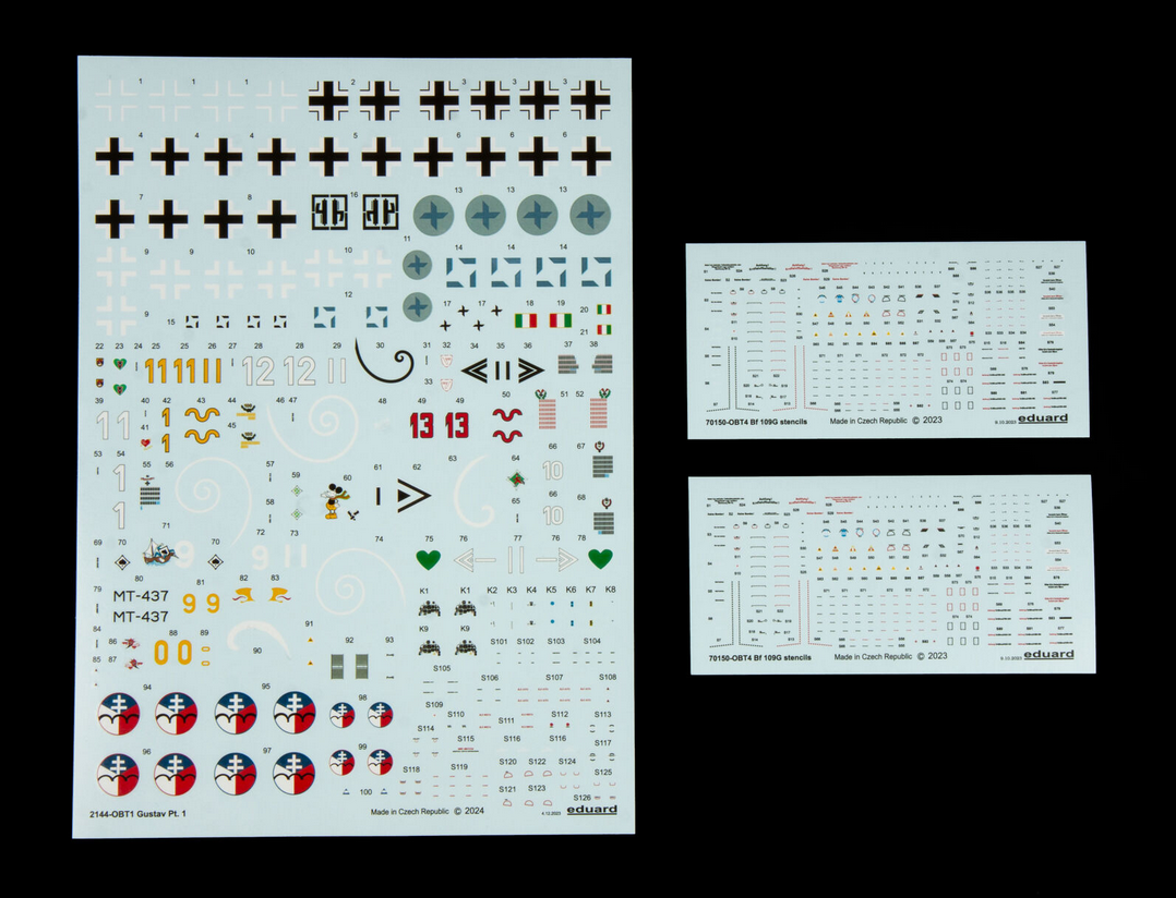 Gustav Pt.1 - Dual Combo: Bf 109 G-5 & G-6 - EDUARD 1/72