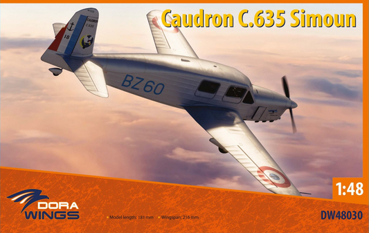 Caudron C.635 Simoun - DORA WINGS 1/48