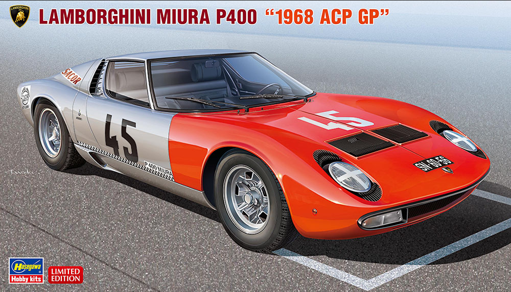 Lamborghini Miura P400 "1968 ACP GP" - HASEGAWA 1/24