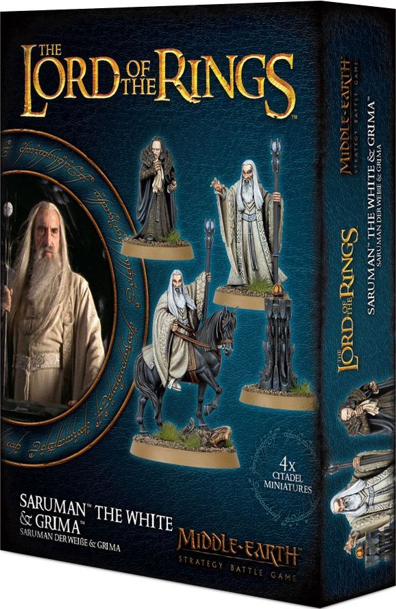 Saruman The White & Grima - The Lord of the Rings - WARHAMMER MIDDLE-EARTH / CITADEL