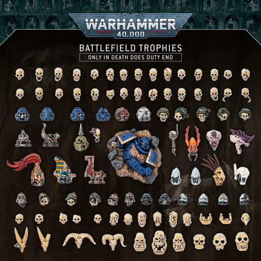 Battlefield Trophies (288 pcs) - Only In Death Does Duty End - WARHAMMER 40.000 / CITADEL