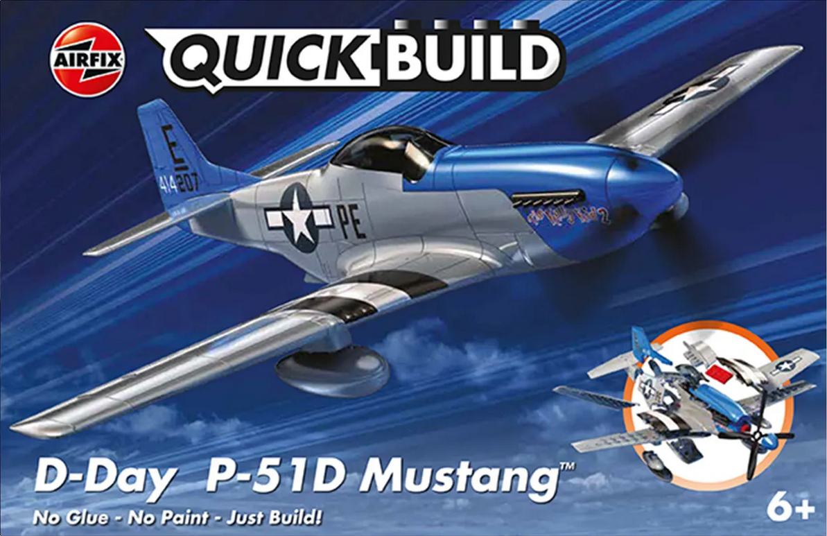 D-Day P-51D Mustang - Quick Build - AIRFIX