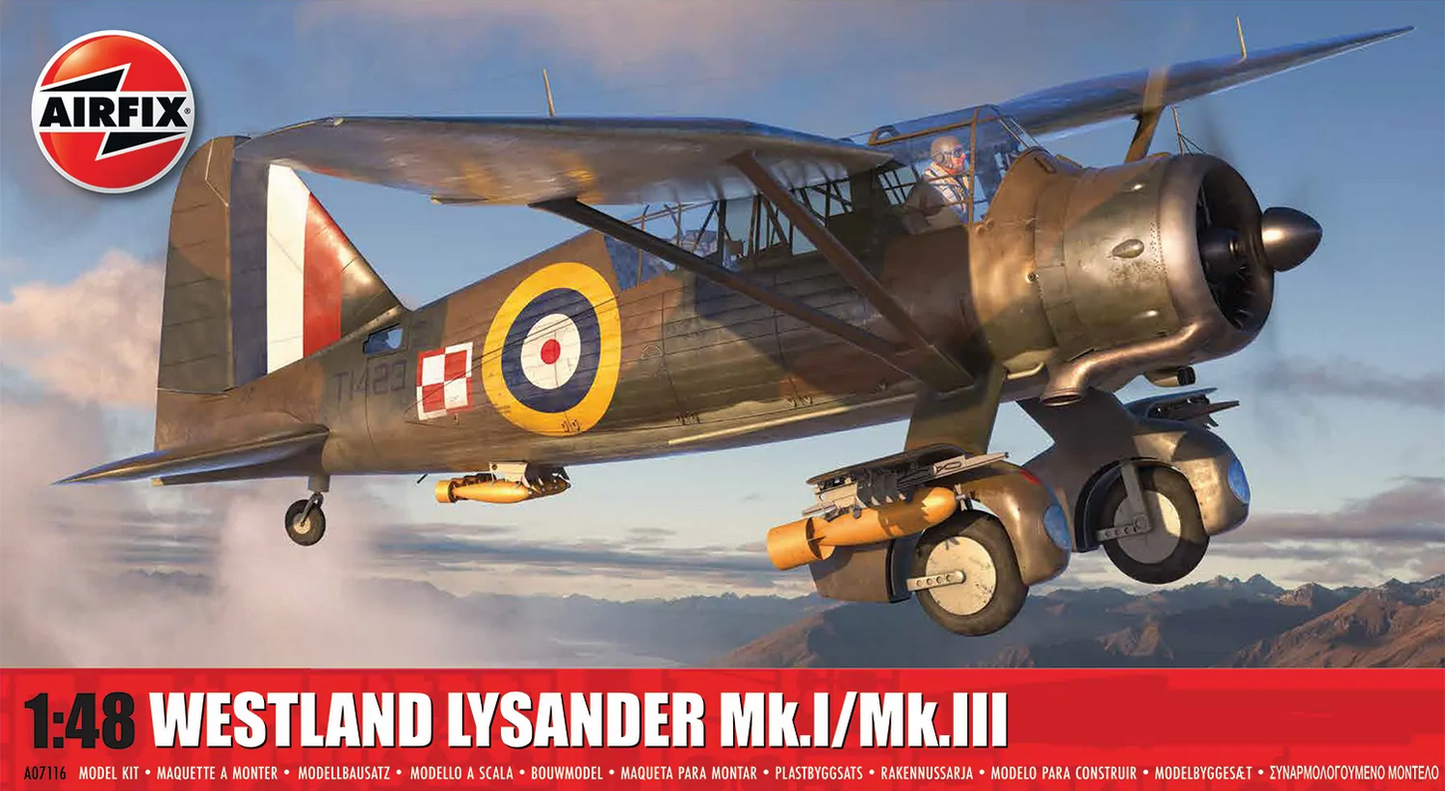 Westland Lysander Mk.I/Mk.III - AIRFIX 1/48