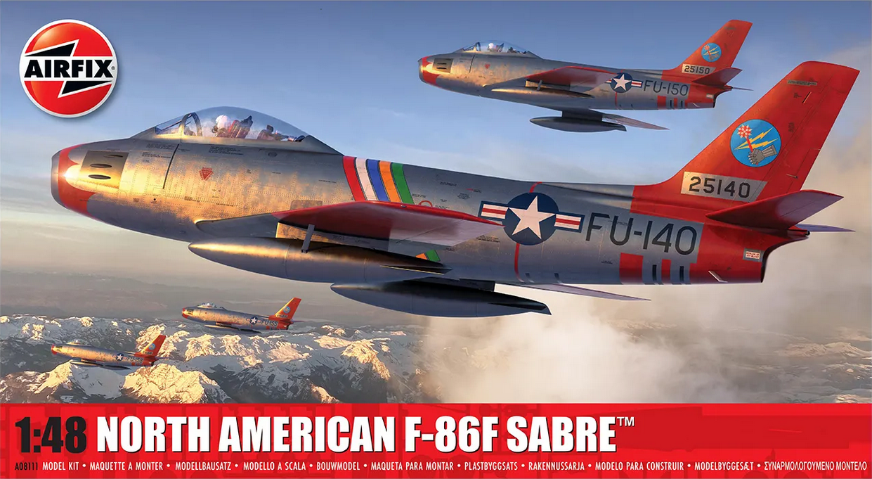 North American F-86F Sabre - AIRFIX 1/48