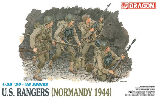 U.S. Rangers (Normandy 1944) - DRAGON / CYBER HOBBY 1/35