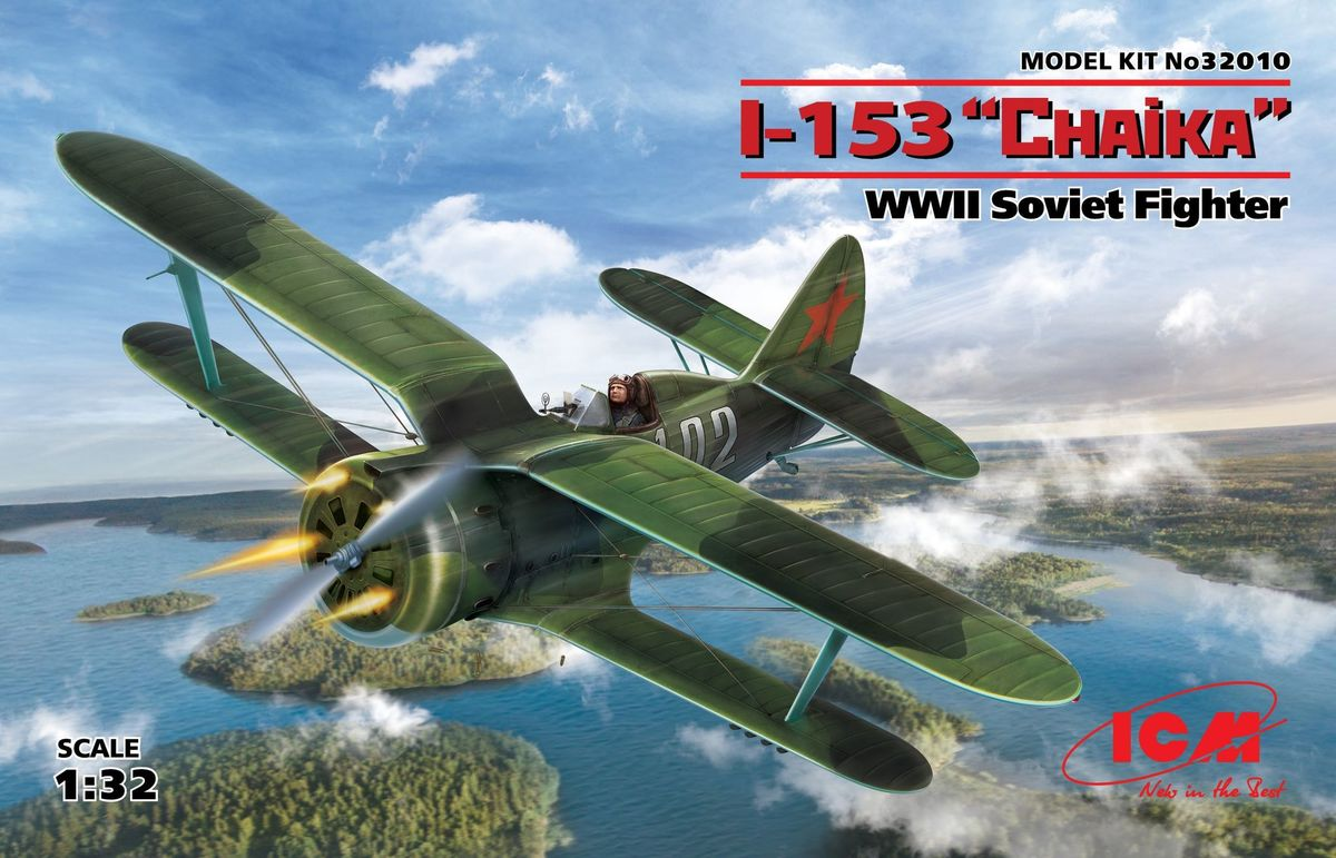 I-153 "Chaika" WWII Soviet Fighter - ICM 1/32