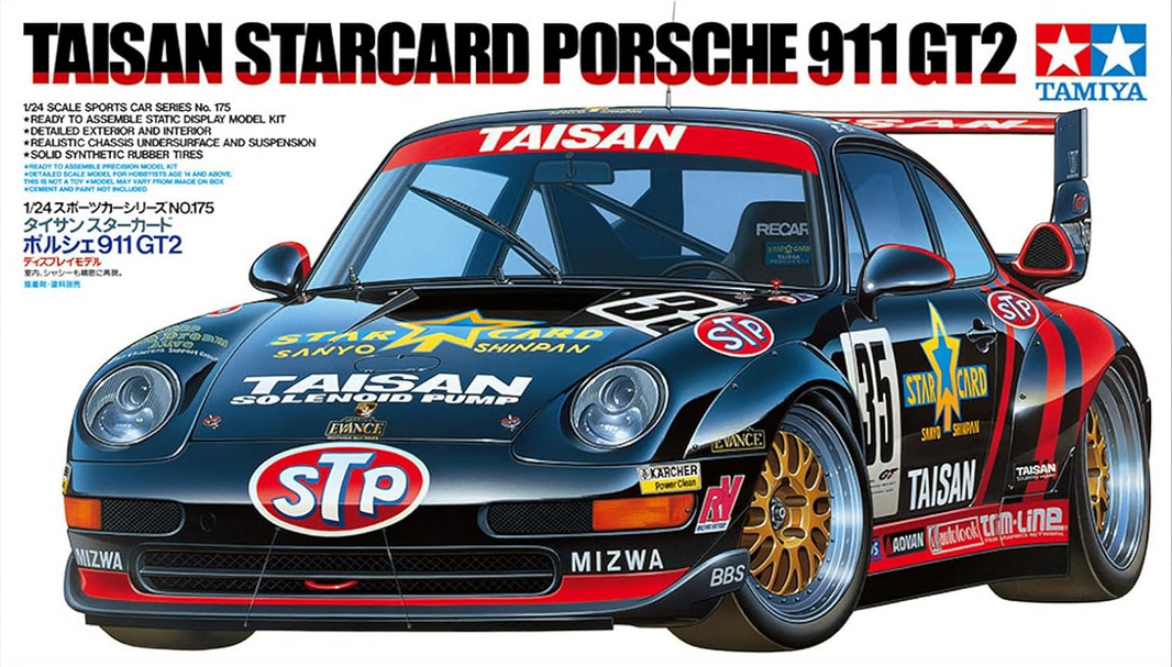 Taisan Starcard Porsche 911 GT2 - TAMIYA 1/24