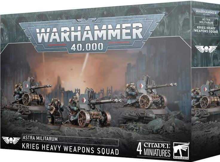 Krieg Heavy Weapons Squad - Astra Militarum - WARHAMMER 40.000 / CITADEL